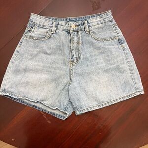 SHEIN Light Blue Jean Shorts